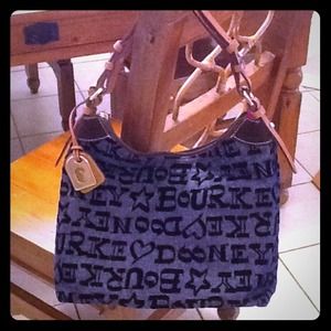 Dooney & Bourke large Erica denim purse