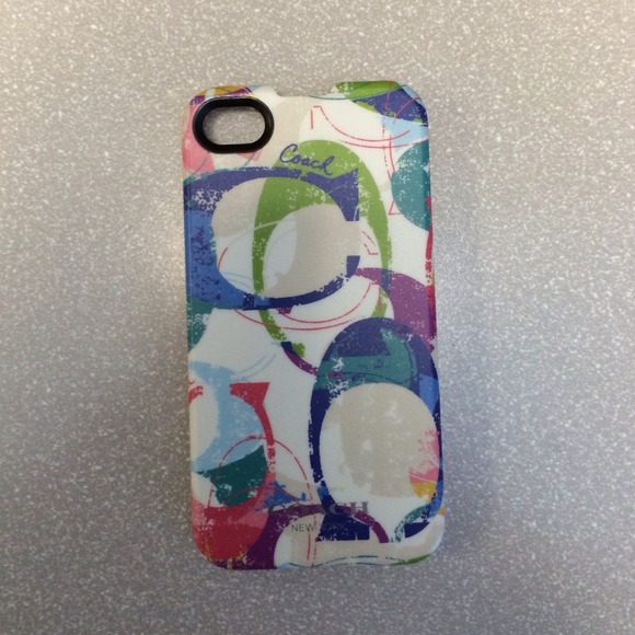 Coach iPhone 4/4s snap in holder