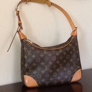 LV Monogram Boulogne Shoulder Bag - Made In France