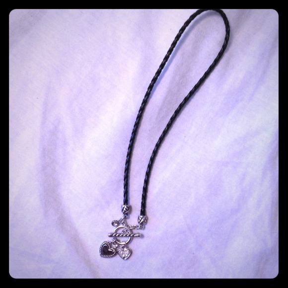 Heart charm necklace