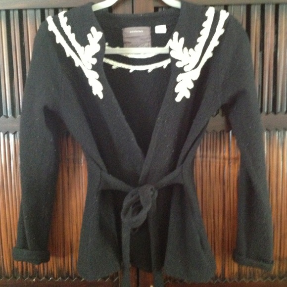 SOLD in BUNDLE Anthropologie tailored wool sweater