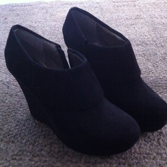 Sexy black booties size 10 - $15 Make me an offer!