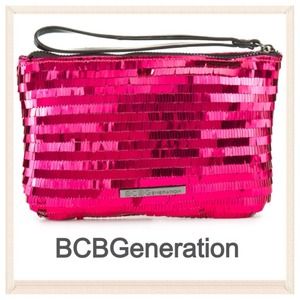BCBGeneration, "Petra Pailettes" Wristlet, NWT
