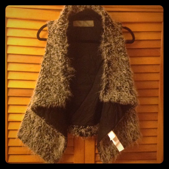 Zara Faux Fir Vest