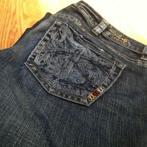 Silver "Lola" jeans size 31x35
