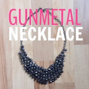Gunmetal Necklace