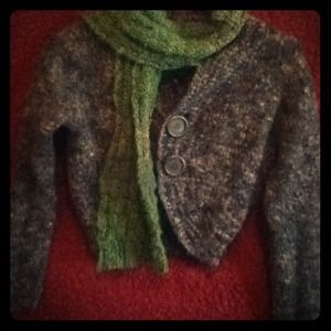 Vintage wool short sweater