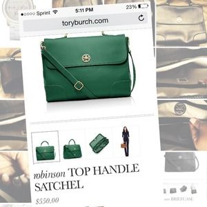 Authentic Robinson Top Handle Satchel *NO TRADE*