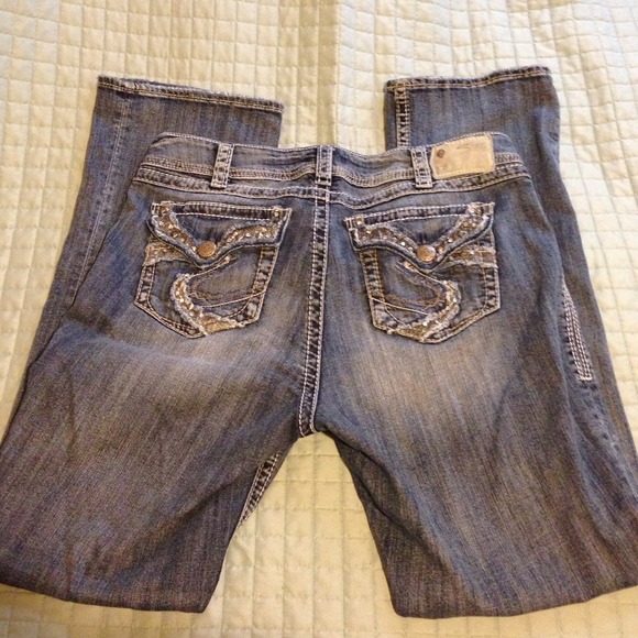 Silver Suki "flap 17" jeans!