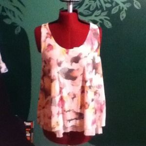 Beautiful floral print tank