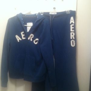 Bundled and sold.  Hoodie with matching sweatpants