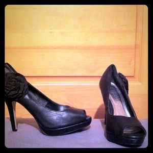 Black Rose Heels