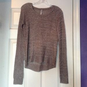 🚫SOLD IN BUNDLE🚫Grey knit sweater💜