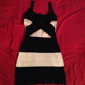 Bebe Bandage dress **reduced**