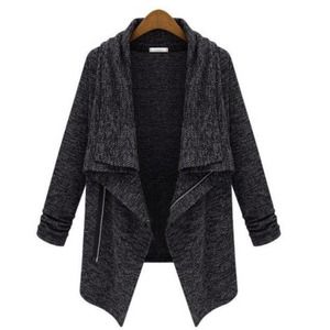 Zipper trench coat/light jacket