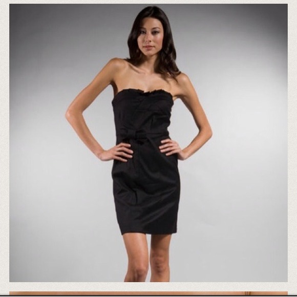 Black juicy couture bow dress
