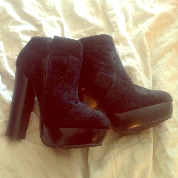 Black booties