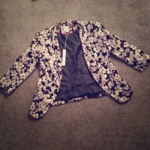 Lauren Conrad floral blazer