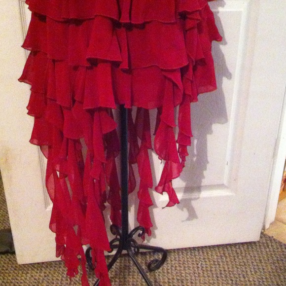 Rich pink cocktail dress - Picture 3 of 3