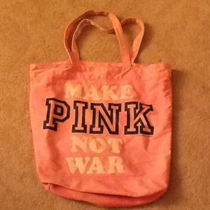 Pink tote bag☀