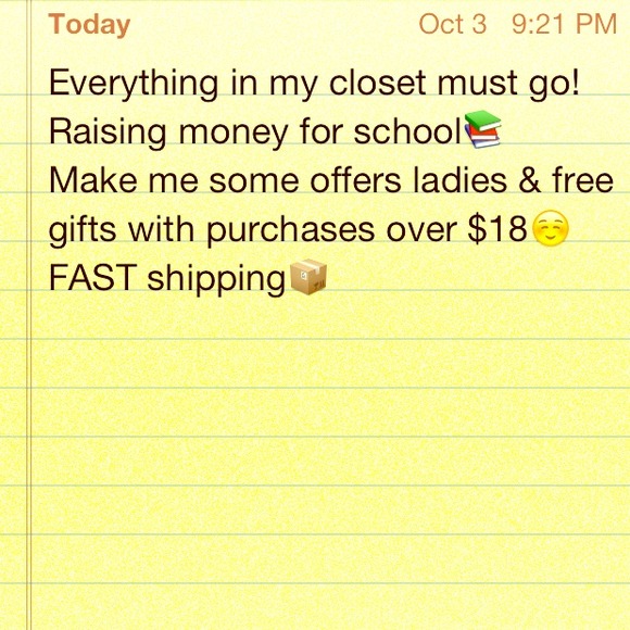 MAKE ME OFFERS😋