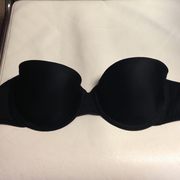 Strapless Black 34D