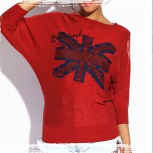 Sweaters - HOST PICK!❤️BRITISH FLAG LIGHTWEIGHT SWEATER! ❤️ Sweaters - HOST PICK!❤️BRITISH FLAG LIGHTWEIGHT SWEATER! ❤️