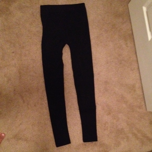 THICK black leggings
