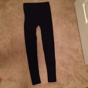 THICK black leggings