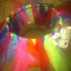 Tulle Basket