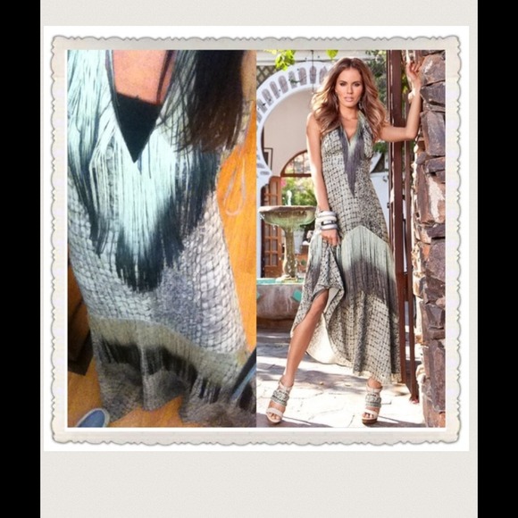 SOLD Fringe Dress! NWOT - Picture 2 of 4