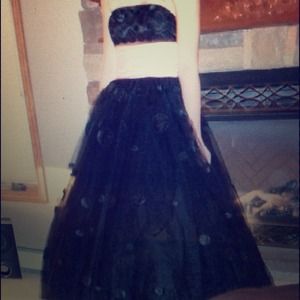 Polka dot prom dress ??REDUCED??