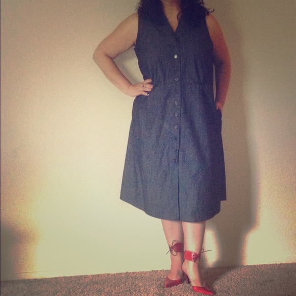 Denim Dress NWT