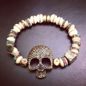 Skull Connector Bracelet