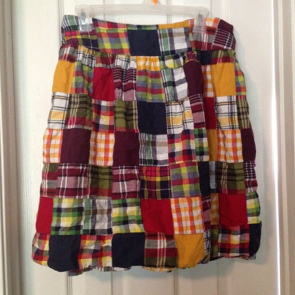 American Eagle Outfitters Madras bubble skirt