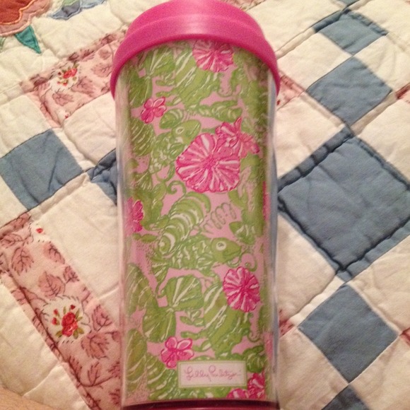 Lilly Pulitzer travel mug