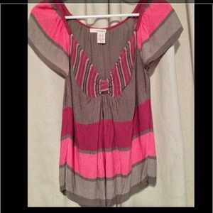 REDUCED! DKNY Loose Boho Chic knit top. NWOT