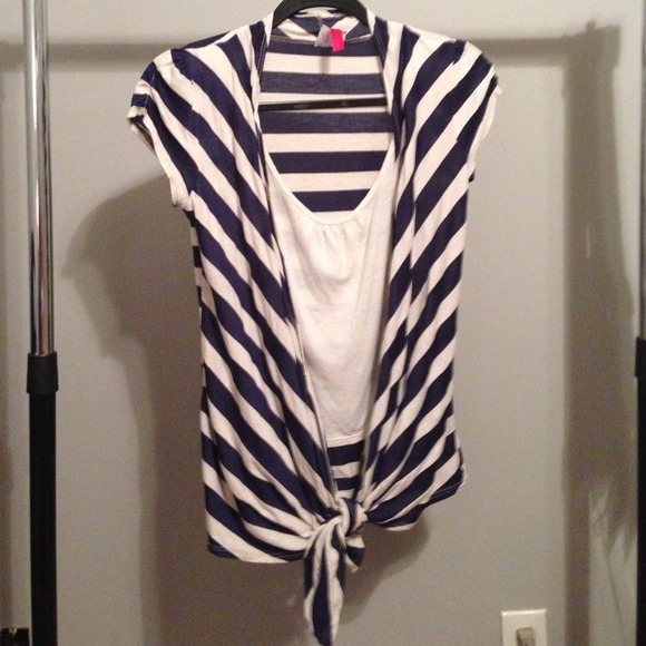 Tie front shirt