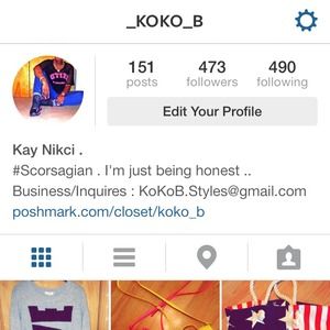 FOLLOW ME ON INSTAGRAM @_koko_b