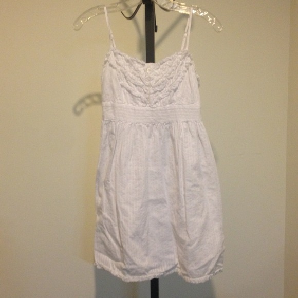 White Spaghetti Strap Dress