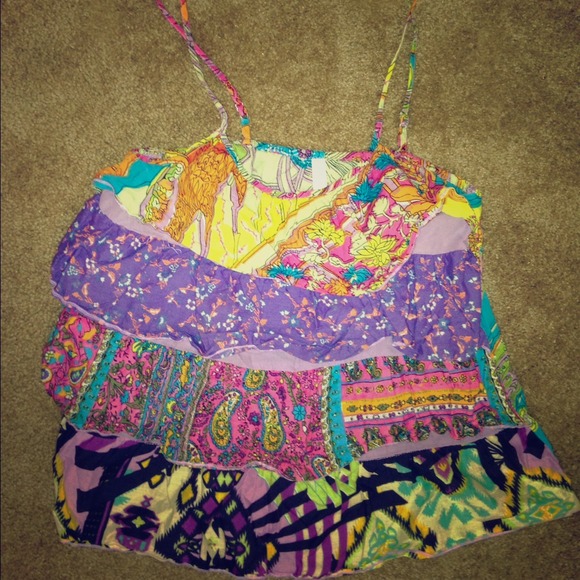 Multicolor tank top
