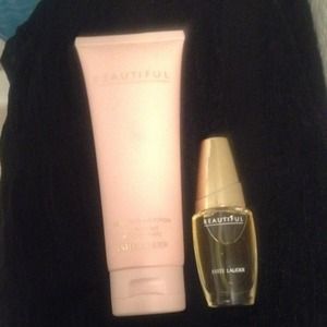 Beautiful body lotion 3.4 fl oz & edt .5 oz.