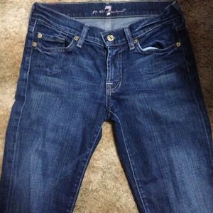 7 for all mankind skinny jeans