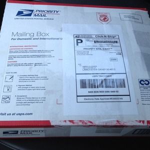 Just dropped off at post office!