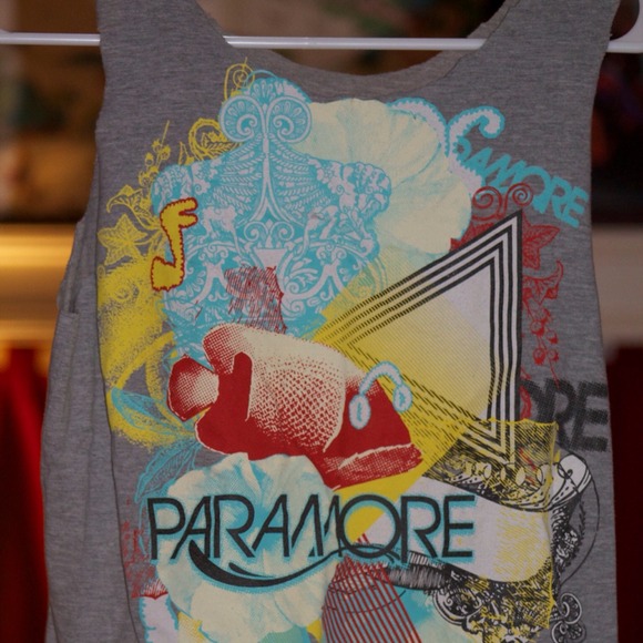 Paramore muscle tee