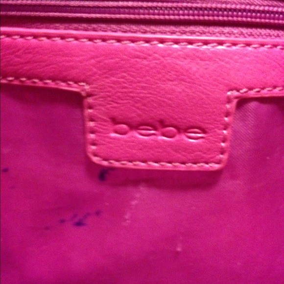 ๐๐SOLD!! ๐๐Large hot pink Bebe purse - Picture 3 of 3