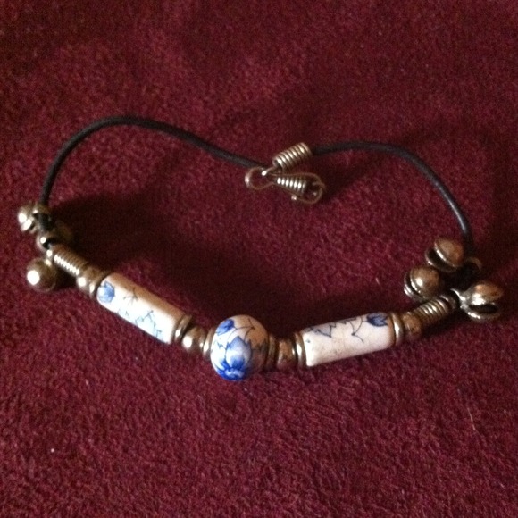 Vintage porcelain bracelet