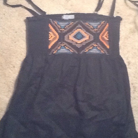 Delia's Aztec halter top