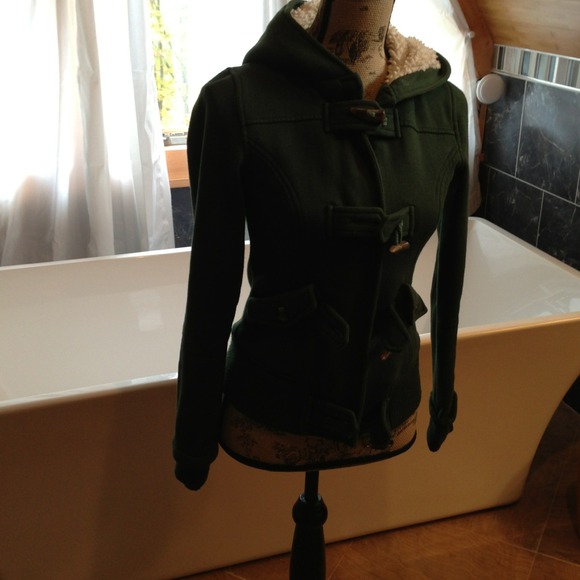 Fall hooded toggle jacket - Picture 2 of 3