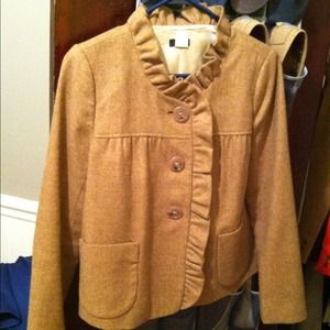 J. Crew Ruffle Jacket